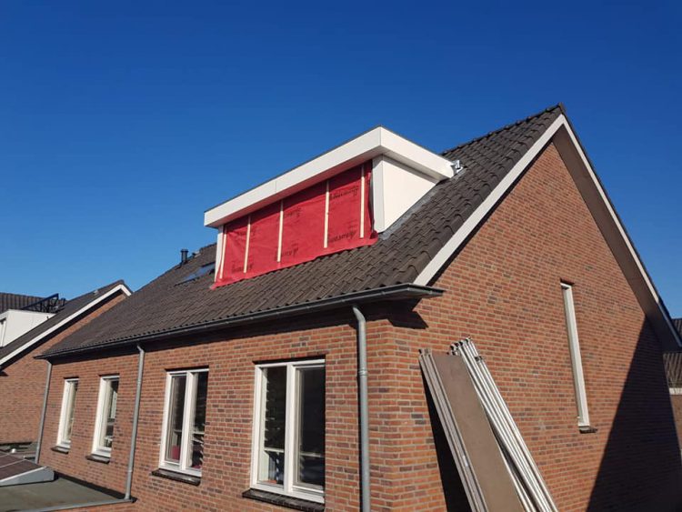 Nieuwe dakkapel op woning